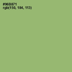 #96B871 - Olivine Color Image