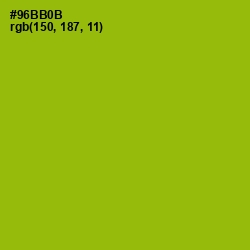 #96BB0B - Citron Color Image