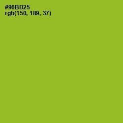 #96BD25 - Sushi Color Image