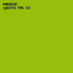 #96BE0C - Citron Color Image