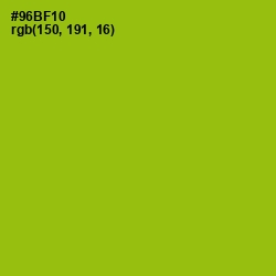 #96BF10 - Citron Color Image