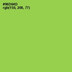 #96D04D - Conifer Color Image