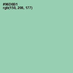 #96D0B1 - Algae Green Color Image