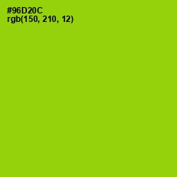#96D20C - Pistachio Color Image