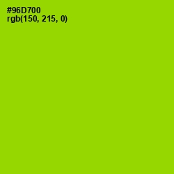 #96D700 - Pistachio Color Image