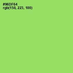 #96DF64 - Conifer Color Image
