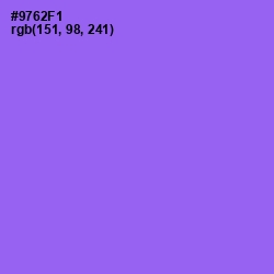 #9762F1 - Medium Purple Color Image