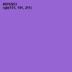 #9765D3 - Amethyst Color Image