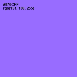 #976CFF - Medium Purple Color Image