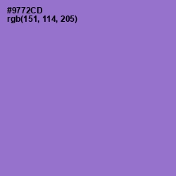 #9772CD - Lilac Bush Color Image