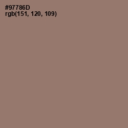 #97786D - Almond Frost Color Image