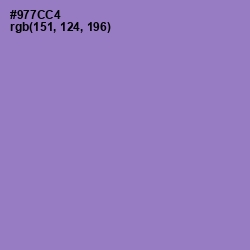 #977CC4 - Lilac Bush Color Image