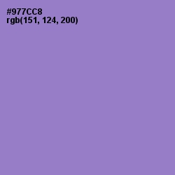 #977CC8 - Lilac Bush Color Image