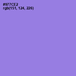 #977CE2 - Medium Purple Color Image