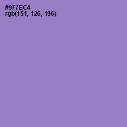 #977EC4 - Lilac Bush Color Image