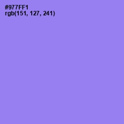 #977FF1 - Medium Purple Color Image
