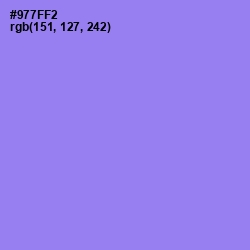 #977FF2 - Medium Purple Color Image