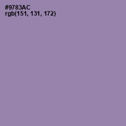 #9783AC - Manatee Color Image