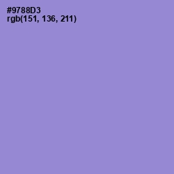 #9788D3 - Blue Bell Color Image