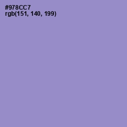 #978CC7 - Blue Bell Color Image