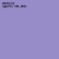 #978CC8 - Blue Bell Color Image