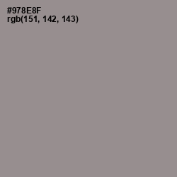 #978E8F - Mountain Mist Color Image