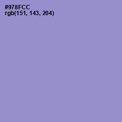 #978FCC - Blue Bell Color Image