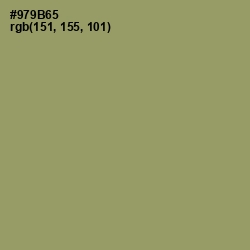 #979B65 - Gurkha Color Image