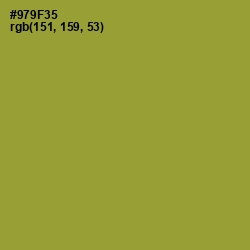 #979F35 - Sycamore Color Image