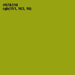 #97A310 - Citron Color Image