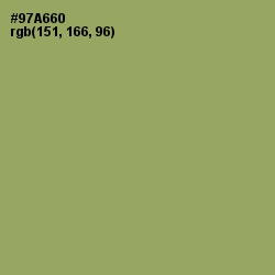 #97A660 - Olivine Color Image