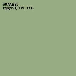 #97AB83 - Sage Color Image