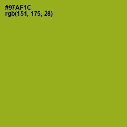 #97AF1C - Citron Color Image