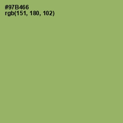 #97B466 - Olivine Color Image