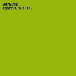 #97B70D - Citron Color Image