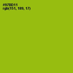 #97BD11 - Citron Color Image