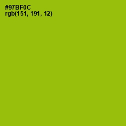 #97BF0C - Citron Color Image