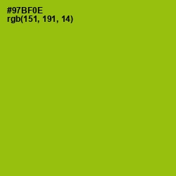 #97BF0E - Citron Color Image