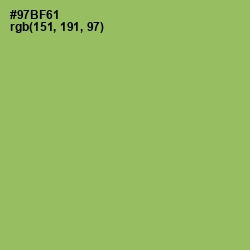 #97BF61 - Olivine Color Image