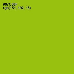 #97C00F - Pistachio Color Image