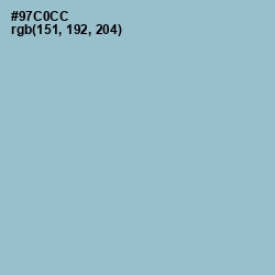 #97C0CC - Half Baked Color Image