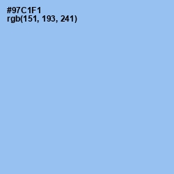 #97C1F1 - Cornflower Color Image