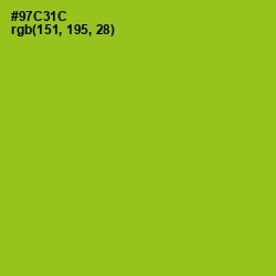#97C31C - Pistachio Color Image