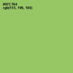 #97C764 - Celery Color Image