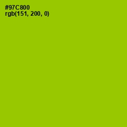 #97C800 - Pistachio Color Image