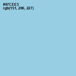 #97CEE3 - Cornflower Color Image