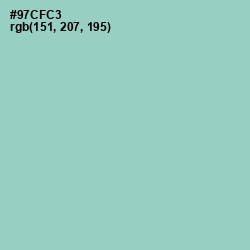 #97CFC3 - Sinbad Color Image