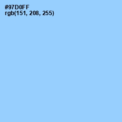 #97D0FF - Cornflower Color Image