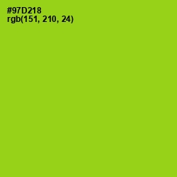 #97D218 - Pistachio Color Image