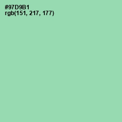 #97D9B1 - Algae Green Color Image